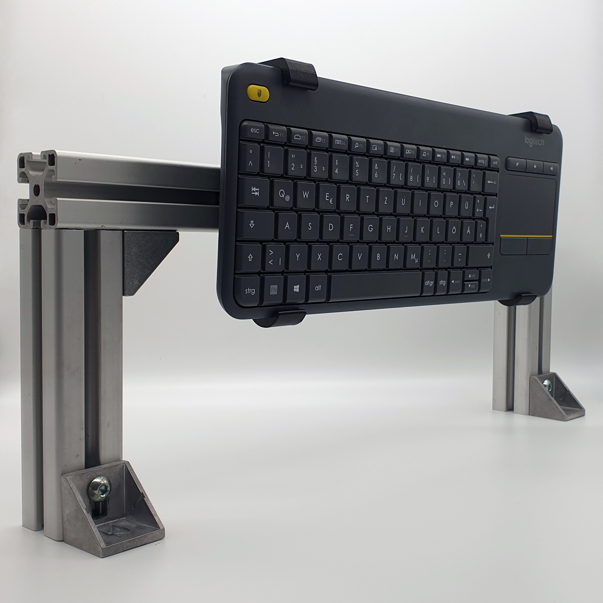 Exklusiv » Logitech K400+ Simrig Halterung Tastatur